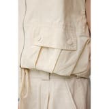 ギャザーヘムベスト | AZUL BY MOUSSY | 詳細画像10 