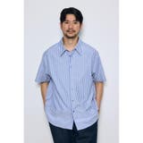 フェイクレーヤードストライプシャツ | AZUL BY MOUSSY | 詳細画像2