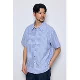 フェイクレーヤードストライプシャツ | AZUL BY MOUSSY | 詳細画像3
