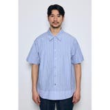 フェイクレーヤードストライプシャツ | AZUL BY MOUSSY | 詳細画像5