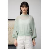 ボリュームスリーブシアーニット | AZUL BY MOUSSY | 詳細画像31