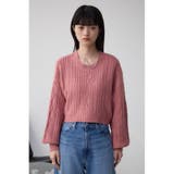 スパンコールニットトップス | AZUL BY MOUSSY | 詳細画像16