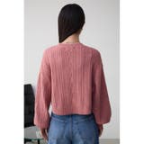 スパンコールニットトップス | AZUL BY MOUSSY | 詳細画像17