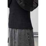 袖シアー長袖リブトップス | AZUL BY MOUSSY | 詳細画像24 