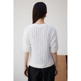 スプリングシャギー5分袖ニット | AZUL BY MOUSSY | 詳細画像6 