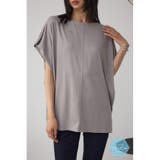 GRY | C/Tシャーベットフレアスリーブトップス | AZUL BY MOUSSY