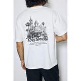 WHT | リゾートバックグラフィックTシャツ | AZUL BY MOUSSY
