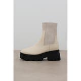 トラックソールソックスブーツ | AZUL BY MOUSSY | 詳細画像2