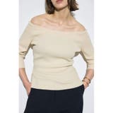 オフショルニットトップス | AZUL BY MOUSSY | 詳細画像2