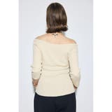 オフショルニットトップス | AZUL BY MOUSSY | 詳細画像4