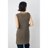 リネンライク畔編みノースリーブニットトップス | AZUL BY MOUSSY | 詳細画像35 