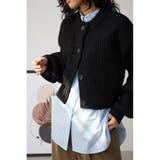 BLK | ショートクールカーディガン | AZUL BY MOUSSY