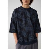 柄BLK5 | スプラッシュ総柄ビッグトップス | AZUL BY MOUSSY