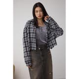 アソートフリンジチェックシャツ | AZUL BY MOUSSY | 詳細画像3