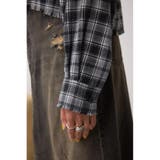 アソートフリンジチェックシャツ | AZUL BY MOUSSY | 詳細画像13 