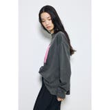 フロントメッセージロゴロンT | AZUL BY MOUSSY | 詳細画像13 