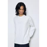 WHT | 配色厚盛ラバープリントロンT | AZUL BY MOUSSY