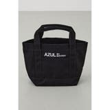 BLK | ロゴ刺繍ミニトートバック | AZUL BY MOUSSY