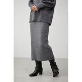 RIB KNIT TIGHT SKIRT | AZUL BY MOUSSY | 詳細画像21 
