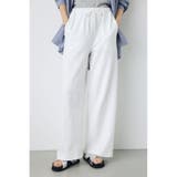 O/WHT1 | カットワイドパンツ | AZUL BY MOUSSY