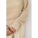 クロップドメッシュニット | AZUL BY MOUSSY | 詳細画像21 