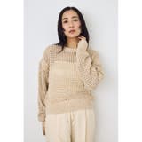 クロップドメッシュニット | AZUL BY MOUSSY | 詳細画像12 