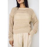 クロップドメッシュニット | AZUL BY MOUSSY | 詳細画像13 