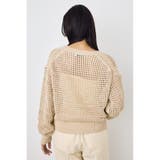 クロップドメッシュニット | AZUL BY MOUSSY | 詳細画像16 