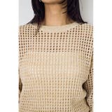 クロップドメッシュニット | AZUL BY MOUSSY | 詳細画像18 