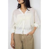 シアーニットカーディガン | AZUL BY MOUSSY | 詳細画像3 