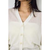 シアーニットカーディガン | AZUL BY MOUSSY | 詳細画像7 