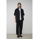 リラックス開襟シャツ | AZUL BY MOUSSY | 詳細画像3 