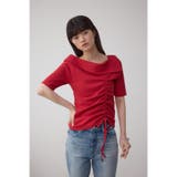 スクエアネックドロストカットトップス | AZUL BY MOUSSY | 詳細画像21 