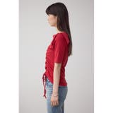 スクエアネックドロストカットトップス | AZUL BY MOUSSY | 詳細画像24 