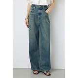 AZUL DENIM ハイウエストワイドデニム | AZUL BY MOUSSY | 詳細画像1 