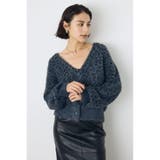 柄BLK5 | 柄アソートニットカーディガン | AZUL BY MOUSSY