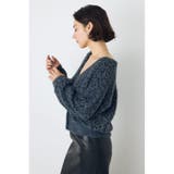 柄アソートニットカーディガン | AZUL BY MOUSSY | 詳細画像10