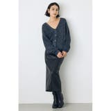 柄アソートニットカーディガン | AZUL BY MOUSSY | 詳細画像12
