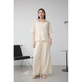 レースワイドパンツ | AZUL BY MOUSSY | 詳細画像3 