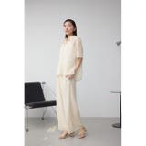 レースワイドパンツ | AZUL BY MOUSSY | 詳細画像4 