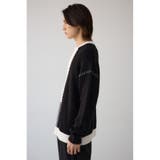 スウィッチングブランケットステッチニット | AZUL BY MOUSSY | 詳細画像6 