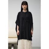 ポンチョ型楊柳シャツ | AZUL BY MOUSSY | 詳細画像14 