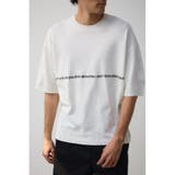 WHT | バックプリントビッグニットトップス | AZUL BY MOUSSY