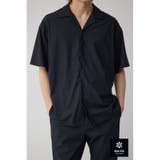 BLK | ダイヤモンドストレッチ開襟シャツ | AZUL BY MOUSSY