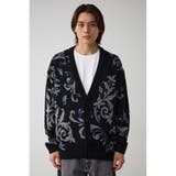 レトロフラワージャガードカーディガン | AZUL BY MOUSSY | 詳細画像5 