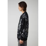 レトロフラワージャガードカーディガン | AZUL BY MOUSSY | 詳細画像6 