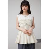 ギャザービスチェレイヤードトップス | AZUL BY MOUSSY | 詳細画像13