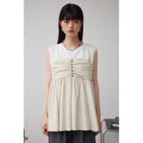 ギャザービスチェレイヤードトップス | AZUL BY MOUSSY | 詳細画像15