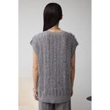 シアーフリンジニットベスト | AZUL BY MOUSSY | 詳細画像26 