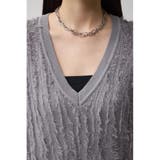 シアーフリンジニットベスト | AZUL BY MOUSSY | 詳細画像27 